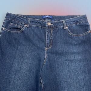 BANDOLINO Women’s 16 Petite MANDIE FIT Blue Jeans